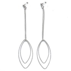 <img src=”comfortable-dangle-long-silver-invisible-clip-on-double-hoop-earrings-miyabigrace-3.jpg” alt=”pierced look and comfortable Comfortable and pierced look dangle silver invisible clip on double oval hoop earrings 夾耳環 ノンホールピアス MiyabiGrace”/>