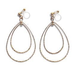 <img src=”comfortable-pierced-look-dangle-shiny-rotatable-textured-gold-double-teardrop-hoop-invisible-clip-on-earrings-miyabigrace-e5a4bee880b3e792b0-e5a4bee5bc8fe880b3e792b0-e382a41.jpg” alt=”pierced look and comfortable Comfortable and pierced look dangle gold double teardrop hoop tribal invisible clip on earrings by MiyabiGrace 耳環夾 ノンホールピアス 夾式耳環”/>